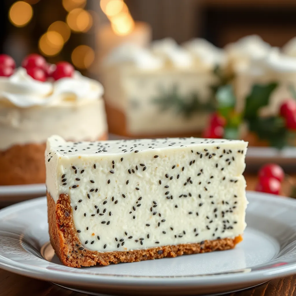 Przepis na sernik z makiem - wyjątkowy deser na święta