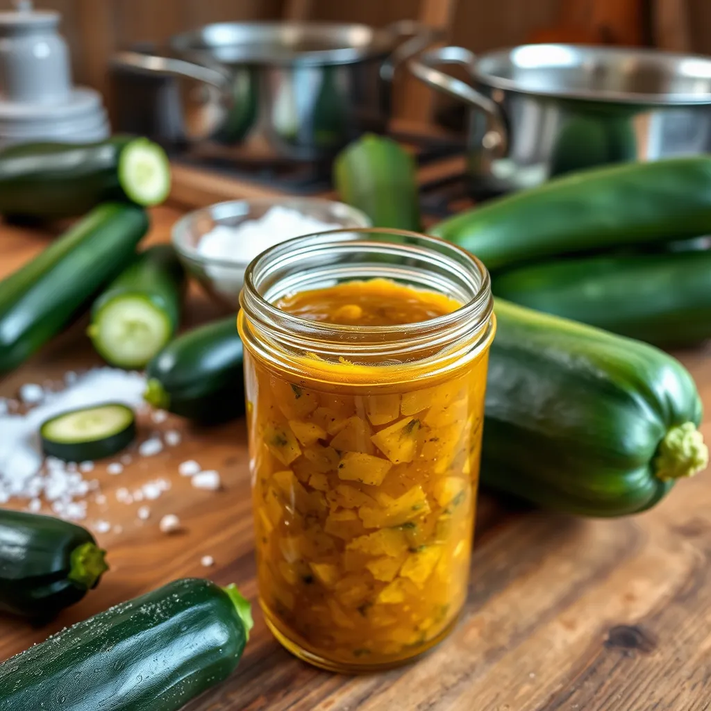 Przepis na dżem z cukinii z galaretką - słodki przysmak do słoików