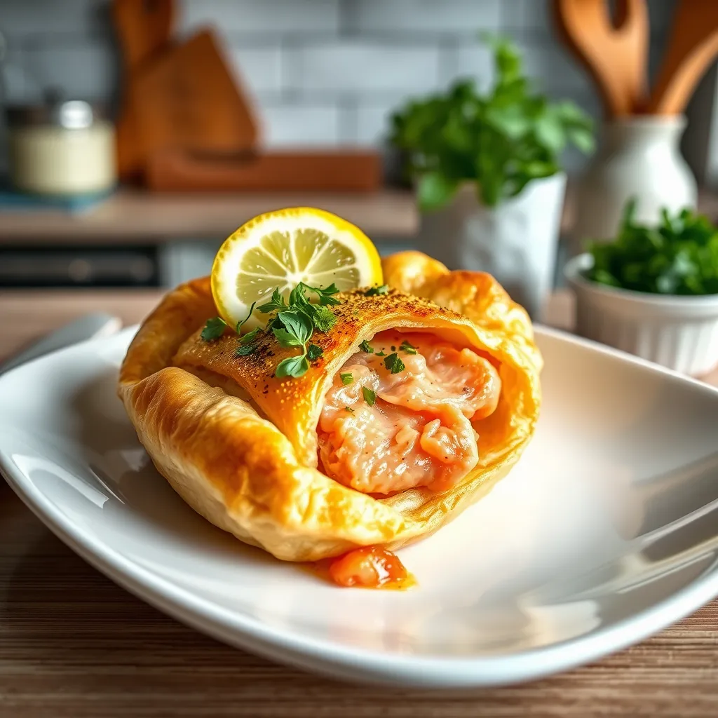 Przepis na łososia w cieście francuskim - smaczna i elegancka potrawa