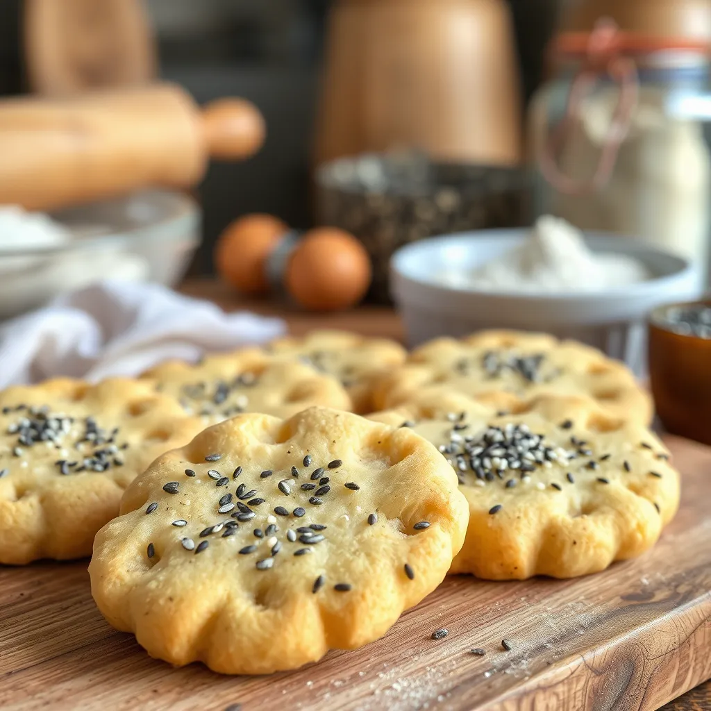 Przepis na paluchy drożdżowe z makiem - pyszna przystawka na kolację