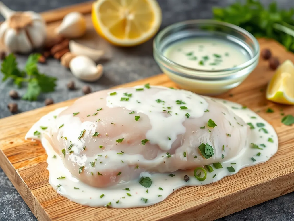 Marynata jogurtowa do kurczaka – przepis