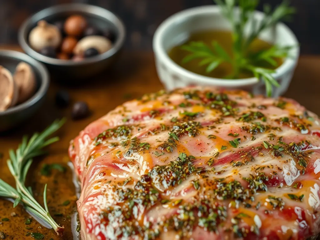 Marynata do schabu w plastrach – przepis