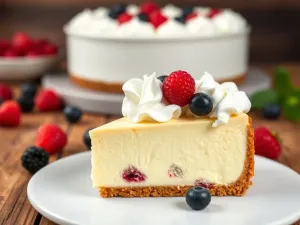 Przepis na sernik z wiaderka President: łatwy i pyszny deser