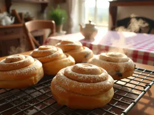 Przepis na cynamonki: pyszne bułeczki drożdżowe z cynamonem