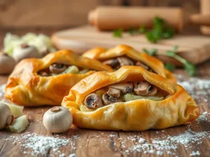 Jak zrobić paszteciki z kapustą i pieczarkami?