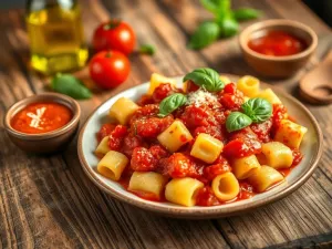 Gnocchi w sosie pomidorowym – przepis