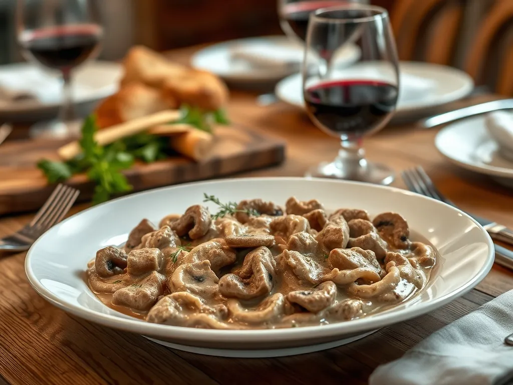 Oryginalny rosyjski przepis na strogonowa: smak tradycji w twojej kuchni